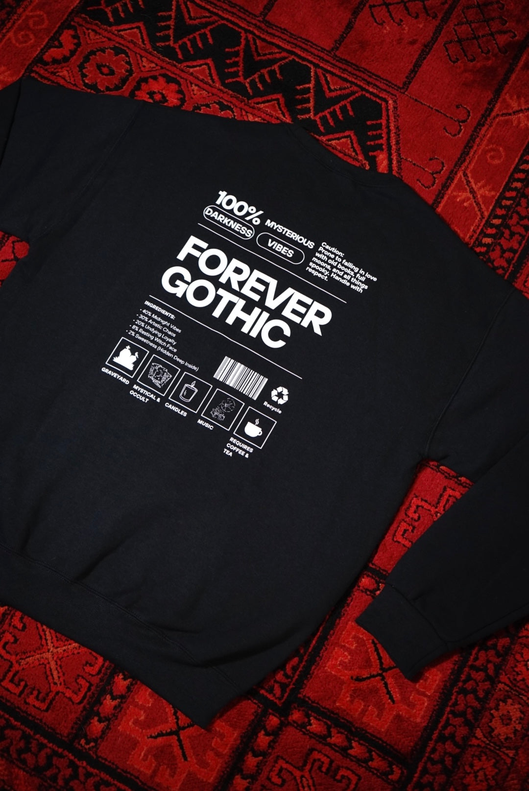 “Gothic Recipe” Sweatshirt