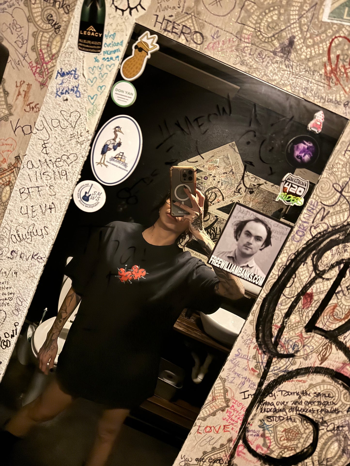 “Pierced Hearts” T-shirt